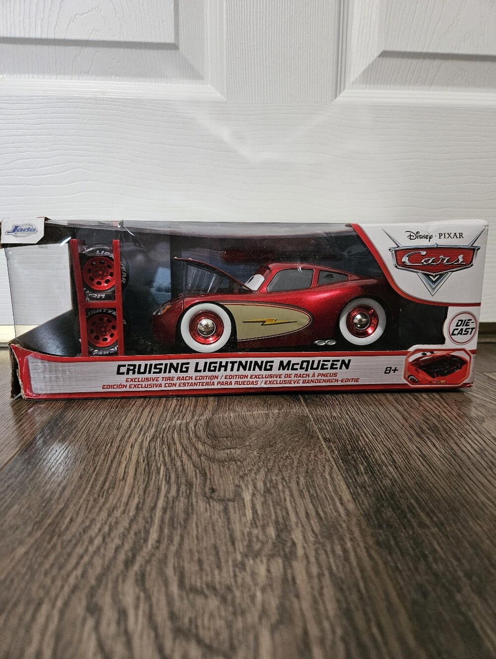 Disney Pixar Cars Jada Toys Cruisin Lightning McQueen Diecast